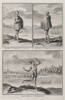 KG 11895
          <br/>
          Afgoderij: Maagdeneilanden, Priester van de rechter- en van de linkerzijde gezien & een Magiër
          <br/>
          <em>Picart, Bernard (1673-1733)</em>